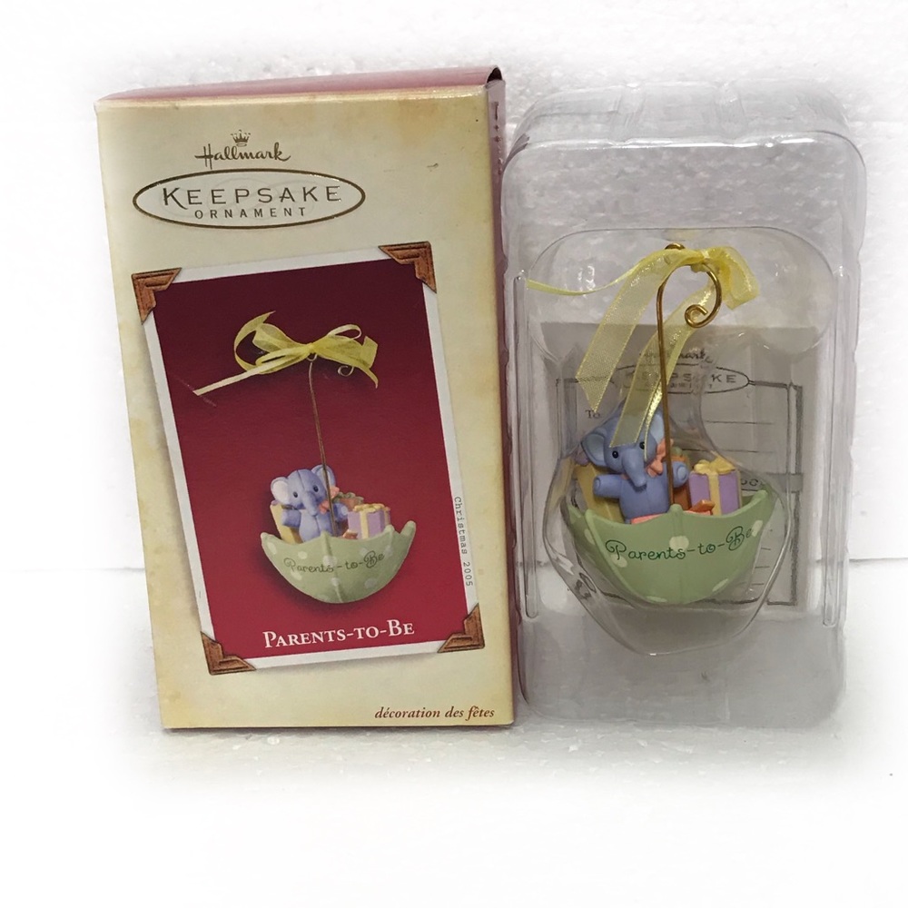 Hallmark Keepsake Ornament Parents to Be Elephant